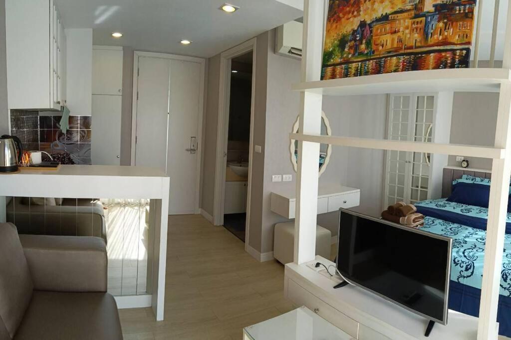 Fluffy Bed And Seaview @Bangsaen Apartamento Exterior foto